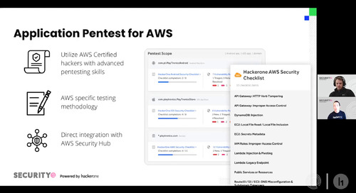 How HackerOne and AWS Security Hub Fortify Cloud Application Security